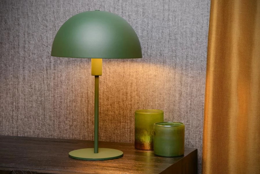 Lucide SIEMON - Table lamp - Ø 25 cm - 1xE14 - Green - atmosphere 2